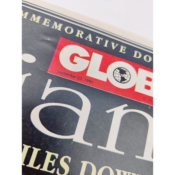 VTG Princess Diana Tribute Edition 1997 Globe News Paper Special Commemorative - Picture 6 of 6